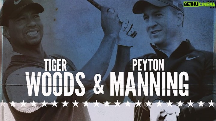 Tiger Woods Instagram - 10 day countdown has begun. Tune in to TNT at 3 p.m. ET next Sunday, May 24th, to watch Peyton and I win.