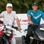 Tiger Woods Instagram - Love being back in Albany this year with my friend Pawan Munjal at the #HeroWorldChallenge as we continue our partnership with @heromotocorplimited. ALBANY, Bahamas