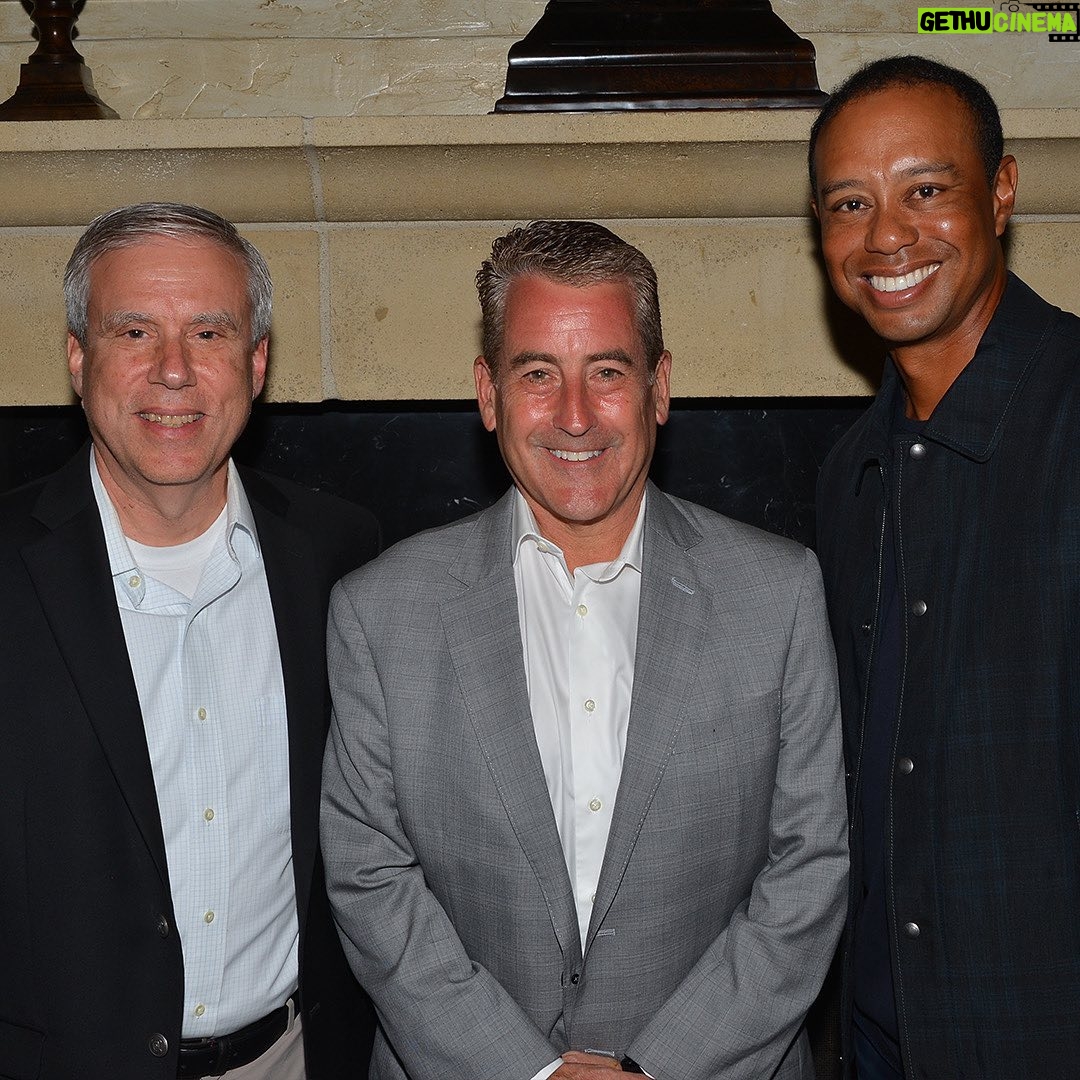 Tiger Woods Instagram - Excited to be at this year’s #TWInvitational and get together with Doug Kimmelman to discuss our partnership and the impact @TGRFound and the Carol Kimmelman Athletic and Academics Campus will have on future generations.