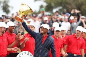 Tiger Woods Instagram - I couldn’t have had a better group of guys to be the Captain for. Each and every one of you are what made this week so special for me. I’m incredibly proud of you all and proud to be bringing home the Cup. Go U.S.A.!