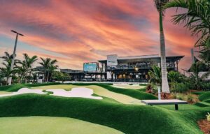 Tiger Woods Instagram - I’m excited to share that the 1st Arizona @popstroke location with an enhanced @taylormadegolf experience will open to the public in Glendale, AZ @westgateaz on Thursday, March 2nd at noon. This location includes two 18-hole putting courses I designed with my @tgr.design team, a full-service restaurant, an event space & rooftop bar, a playground, and an ice cream parlor. Come check us out next week!

#glendalearizona