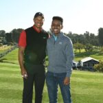 Tiger Woods Instagram - It was great to have @TigerWoods’ mentee and Earl Woods Scholar alumnus Sammy Mohammed @thegenesisinv. We’re proud of his success. #ChampionsForYouth The Genesis Invitational