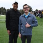 Tiger Woods Instagram - Great to have our @tgrfound students like Bryan on the tee at @thegenesisinv
