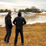 Tiger Woods Instagram - Temps were low but excitement is high at Trout National. Highlights from another great visit with @tigerwoods and @tgr.design as we continue to make forward progress on the course.