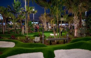 Tiger Woods Instagram - I’m excited to share that the 1st Arizona @popstroke location with an enhanced @taylormadegolf experience will open to the public in Glendale, AZ @westgateaz on Thursday, March 2nd at noon. This location includes two 18-hole putting courses I designed with my @tgr.design team, a full-service restaurant, an event space & rooftop bar, a playground, and an ice cream parlor. Come check us out next week!

#glendalearizona