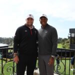 Tiger Woods Instagram - Great to meet Marcus and Jack. My start at Riv in ‘92 helped me on my path and I hope you take away learnings from the week. Play well.