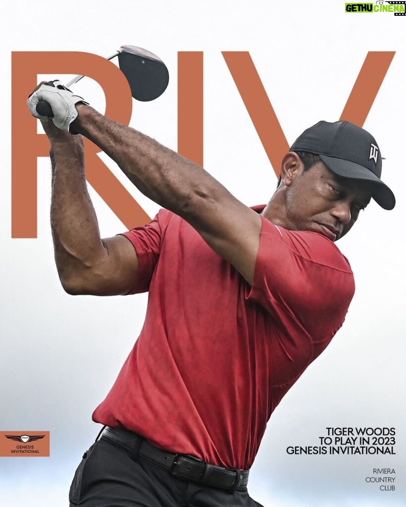 Tiger Woods Instagram - I'm ready to play an ACTUAL PGA Tour event next week @TheGenesisInv