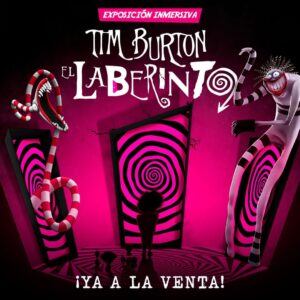 Tim Burton Instagram - the labyrinth opens September in Madrid