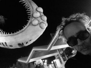 Tim Burton Instagram - the thing has landed