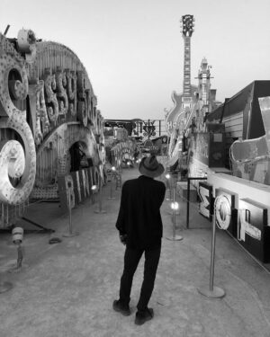 Tim Burton Instagram - @theneonmuseumlasvegas