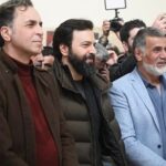 Tim Hassan Instagram - لحظات لن أنساها .. شكرا للمعهد العالي للفنون المسرحية بإدارته وأساتذته وطلابه شكرا للدكتور #تامر_العربيد عميد المعهد العالي للفنون المسرحية وشكر كبير للجمهور الي أكرمني بالحضور رغم الطقس الصعب . شكرا للاعلاميين الكرام جميعا شكرا للاستاذ القدير #سعد_القاسم على ادارة الحوار و تحية كبيرة وتقدير للفنانين الكبيرين #رفيق_علي_احمد #محمد_مفتاح على المشاركة عبر الڤيديو ؛ اكرمتوني بكلامكم .. ولجميع من ساهم في هذه الاحتفالية محبتي وشكري وامتناني .
