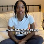 Timbaland Instagram - Thank you God, @timbaland, and my Day 1’s‼️🥹 🤯