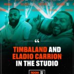 Timbaland Instagram - The 787 🇵🇷 enters Room 757 🔥🔥 @timbaland @eladiocarrion #room757