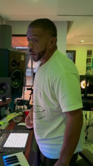 Timbaland Instagram - The calm before the storm 
Textbook Timbo🚀🚀🚀🚀