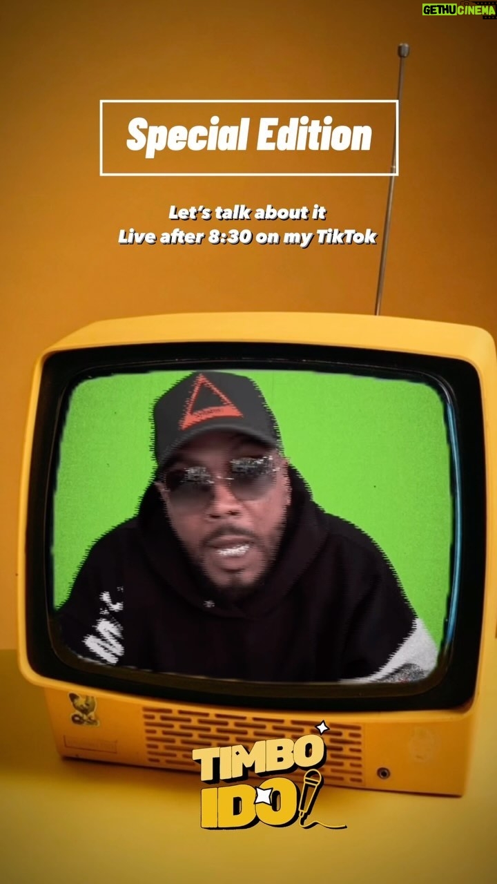 Timbaland Instagram - Let’s Talk About It🎙️♨️