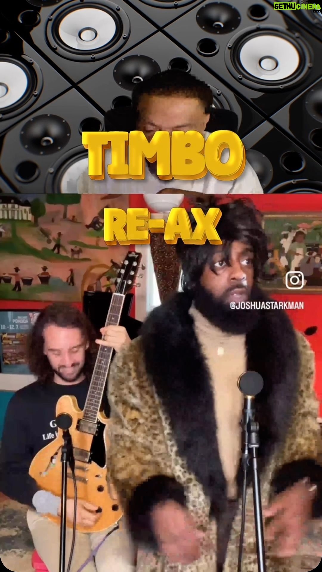 Timbaland Instagram - 🤣🤣 they both need they own show ☝🏽@joshuastarkman #TimboReAx