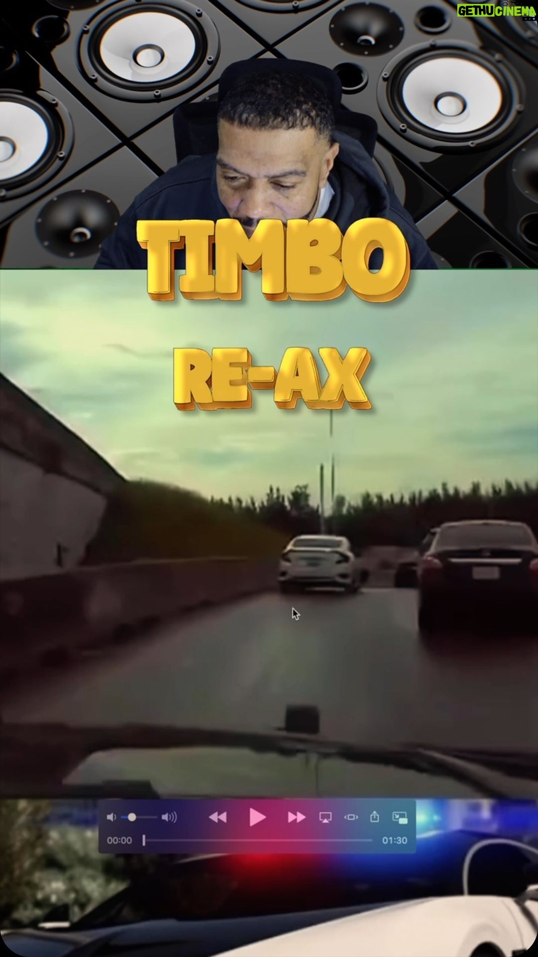 Timbaland Instagram - CAR CHASE MUSIC. We in a simulation @creatrgod☝🏽🤯 #TimboReAx
