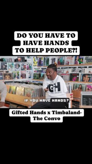 Timbaland Instagram - How do you help without hands?!

#questions #purpose #inhaleexhaleinhaleexcel