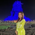 Tina Datta Instagram - On the sacred occasion of Mahashivratri, immerse yourself in the Divine energy that flows from the cosmic dance of Lord Shiva .. May the auspicious vibes of this occasion bring serenity, prosperity, and spiritual awakening in our lives.. Har Har Mahadev . . . #shiva #ShivaGirlForever #LoveForShiva Adiyogi Coimbatore