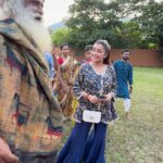 Tina Datta Instagram - His Grace ! . . . An unparalleled experience everytime i meet @sadhguru and go back to the ashram @isha.foundation .. words fall short to explain the bliss and magic I experience there.. You’ve to be a part to feel it.. Everything feels soo complete, surreal, pure , magic,. It’s my safe haven.. His presence itself will change soo many things in your life.. thank you @sadhguru for everything.. Can’t wait to go back again… . . #bliss #sadhguru #ishafoundation #surrender Isha Yoga Centre, Coimbatore