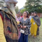 Tina Datta Instagram - His Grace ! . . . An unparalleled experience everytime i meet @sadhguru and go back to the ashram @isha.foundation .. words fall short to explain the bliss and magic I experience there.. You’ve to be a part to feel it.. Everything feels soo complete, surreal, pure , magic,. It’s my safe haven.. His presence itself will change soo many things in your life.. thank you @sadhguru for everything.. Can’t wait to go back again… . . #bliss #sadhguru #ishafoundation #surrender Isha Yoga Centre, Coimbatore