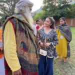 Tina Datta Instagram - His Grace ! . . . An unparalleled experience everytime i meet @sadhguru and go back to the ashram @isha.foundation .. words fall short to explain the bliss and magic I experience there.. You’ve to be a part to feel it.. Everything feels soo complete, surreal, pure , magic,. It’s my safe haven.. His presence itself will change soo many things in your life.. thank you @sadhguru for everything.. Can’t wait to go back again… . . #bliss #sadhguru #ishafoundation #surrender Isha Yoga Centre, Coimbatore