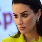 Tina Kandelaki Instagram - На ПМЭФ с лучшей командой Газпром-Медиа. Обсудили всё: от перспектив нашего кино и бьюти-индустрии в России до успехов нашего уникального проекта «Вызов». Первые результаты уже налицо, но мы не останавливаемся, работаем дальше и, как сказал Борис Ханчалян, ломаем стереотипы 💪🏼