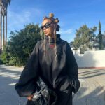 Tinashe Instagram - LA winter @balenciaga