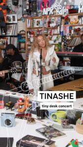 Tinashe Instagram - #tinydesk • @tinashenow’s Tiny Desk performance proves her artistry has never been one-dimensional 🌟⁠ ⁠ 🔗 Tap the link in our bio to watch the full concert. ⁠ ⁠ Premiering only on npr.org/tinydesk⁠