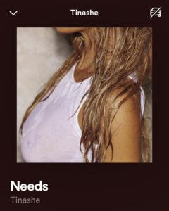 Tinashe Instagram - Which song is your favorite so far ? 👼🏽