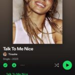 Tinashe Instagram - talk to me nice out now