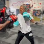 Tiny Harris Instagram - I love to see my baby @the_next_king10 box! If u remember on the show at 3 he asked to box his daddy & 16yrs later he got a lil skill. King has always been my sports kid! He was good at pretty much every sport he tried!! My wild card will 4ever be my 💓 #Myking