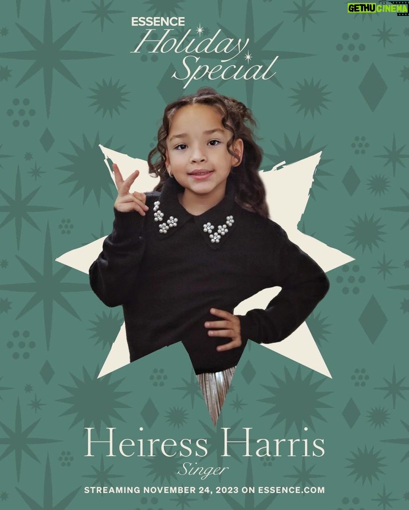 Tiny Harris Instagram - I’m so Thankful for all my many Blessings & every battle I’ve endured but today I’m so proud & thankful to post about my youngest child @heiressdharris as she shares the stage with many legends of our industry. She was confident & professional lil 7yr old. 🙌🏼 Thank you @essence for having her. Thank you @thejorgyporgy for writing this song for my baby & The Children’s Choir. They all did such an amazing job. Also to my child’s favorite store @target for sponsoring this Amazing Holiday Special! Make sure u tune in tomorrow on essence.com #BlackFriday