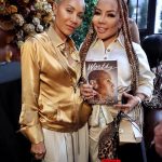 Tiny Harris Instagram - Yesterday my sis @kandi hosted an event where we spent time with @jadapinkettsmith .. She gave us a lot of insight on her new book. Sending Blessings & Love to her entire Smith family.. 🙏🏽❤️ Glam 💄@shereeglamdolls @adorningimpact braids