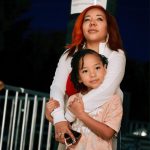 Tiny Harris Instagram - Just me & my mini me @heiress admiring our love on stage @tip 📸 @giftedtalents 😍🩷💘