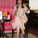Tisca Chopra Instagram – At the @kitabkhanabooks for @kgafest yesterday with @yaminidandshah talking about #whatsupwithme now available at online and at bookstores – link in bio also! 
@westland_books @red_pandaindia @bhargava_vidhi .. Kitab Khana