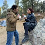 Tisca Chopra Instagram - Find a person you enjoy Maggi with .. And chatting with.. This man - my co writer, fellow adventurer, late night playlist maker, maker of the best scramble eggs when in need of TLC, uplifter of my spirit, mad laughter maker is also my best friend and husband .. he is easy on the eye and good for my soul .. Yep, I got lucky @flywrite26 ♥️ #everydayslay Theog