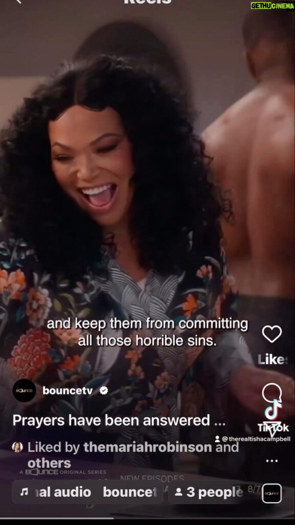Tisha Campbell Instagram - Watch the ladies cut up! Catch eight new episodes in June of the @bouncetv original series #actyourage @scrippsnetworks #mgmstudios Che k your local listing or go to BounceTV.com/findus