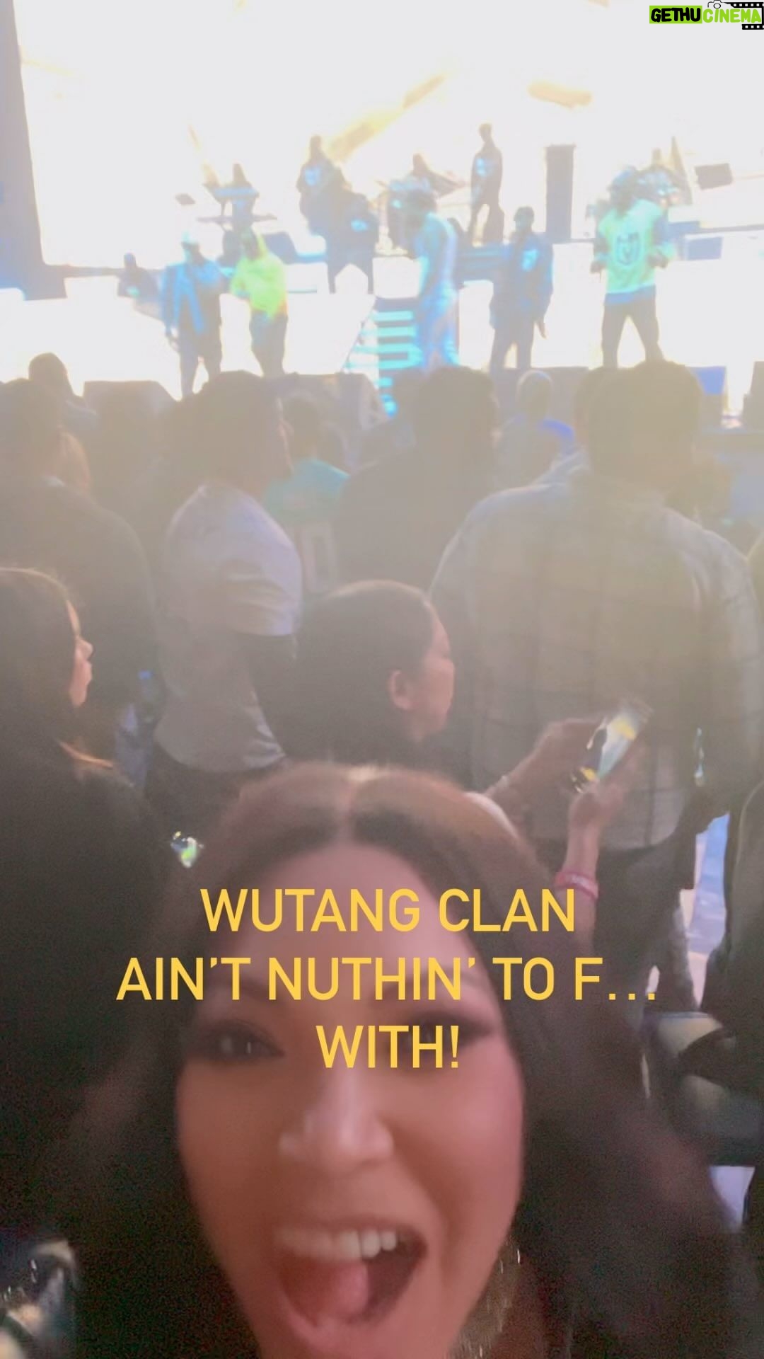 Tisha Campbell Instagram - Yo!!!! Las Vegas highlight for me was @wutangclan residency! These poets and master lyricists did their THING! #wutangforever