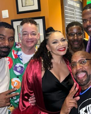 Tisha Campbell Instagram - Hosting the #houseparty pajammyjam on the #thetomjoynercruise was a blast!!!!! I got to hang with my girl @kymwhitley @the_playgroundz and @kidfromkidnplay @ajcalloway @therealdjwiz #keithwashington