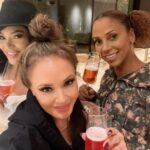 Tisha Campbell Instagram - About last night… @leahremini and @hollyrpeete friendship is real, honest and engaging, laughter and support. Oh and of course champagne to celebrate one another. I love these ladies so much.