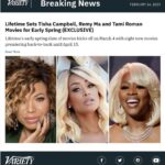 Tisha Campbell Instagram - Lucky to be next to these two beauties in an article. Congrats ladies on EVERYTHING. The movie for @lifetimetv is called #lovemetodeath and is produced by and starring the amazingly talented @tamjones1 So proud of you Tam Tam!