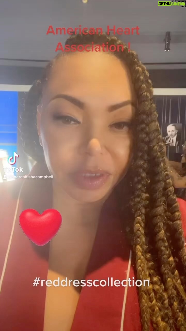 Tisha Campbell Instagram - Walking in the #reddresscollection fashion show for @american_heart Wish me luck!!!!