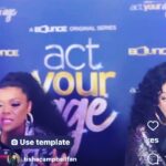 Tisha Campbell Instagram - About last night… O took the most handsome dates to the @mgmstudios @scrippsnews @bouncetv_ screening pf #actyourage @alysonfouse I thank you for calling on me to play the roll of Keisha and my two crazy talented sistas @kymwhitley and @yvettenicolebrown what fun we are having on this journey. #wherethehellisbounce you can find it and our show on march 4th and you don’t have to pay a damn dime. It’s FREE Check your local listing y’all