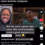 Tisha Campbell Instagram - I follow this vocal coach on TikTok and he featured me today yayyyyyy
