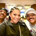 Tisha Campbell Instagram - My protectors! Brotherly love #siblings the Campbell kids