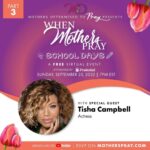Tisha Campbell Instagram - Please jon us for the podcast #whenmothersprayThis SUNDAY SEPT 25