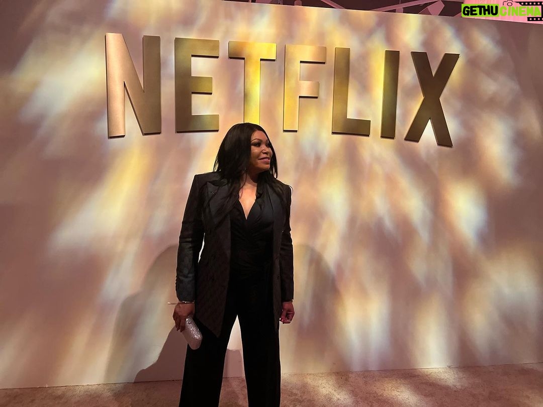 Tisha Campbell Instagram - At the @netflix #emmy after party with my producing partner @_misterjameson