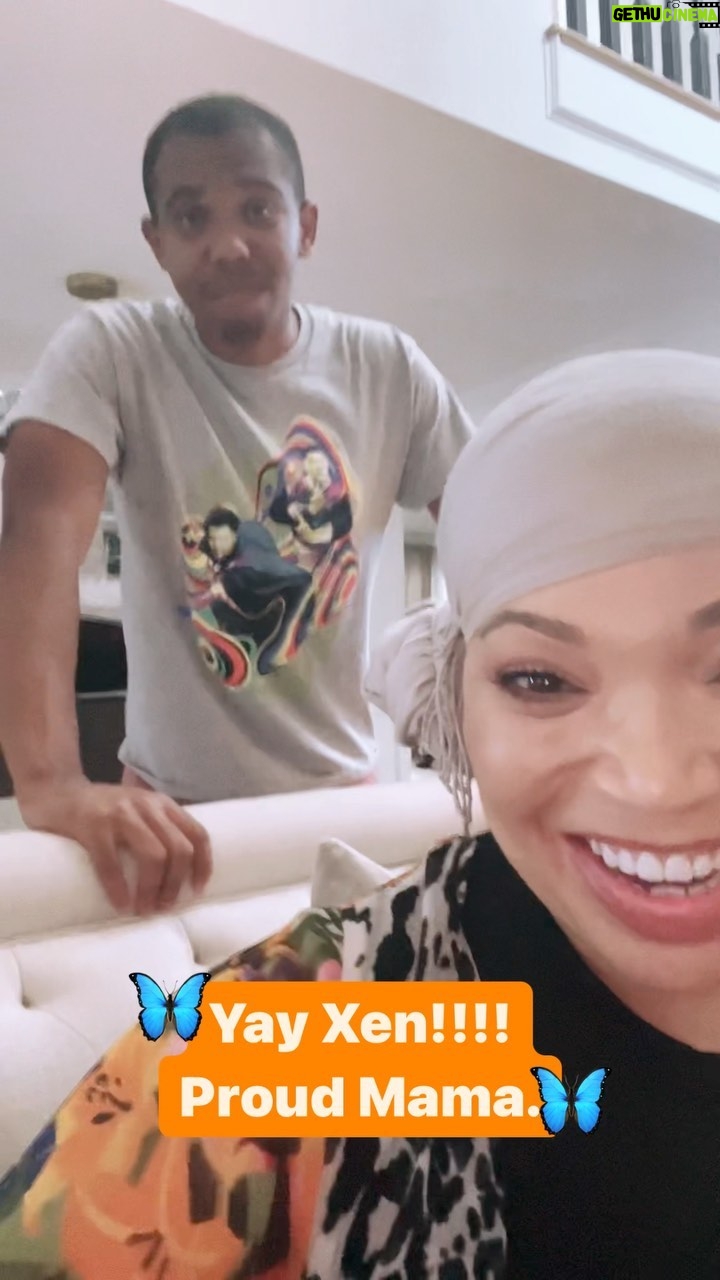 Tisha Campbell - 40K Likes - My son just got a job working with his professor! #proudmom