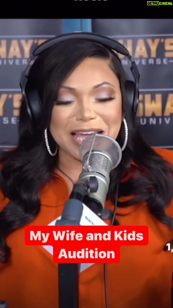Tisha Campbell Instagram - Yes I literally SNUCK into the audition for #mywifeandkids Please do not follow my damn lead HA! I have to say one of my absolute favorite stops in NYC is when I check in with @swaysuniverse and kick it w/ @realsway and @thehappyhourwhb More of this interview to come!!!!